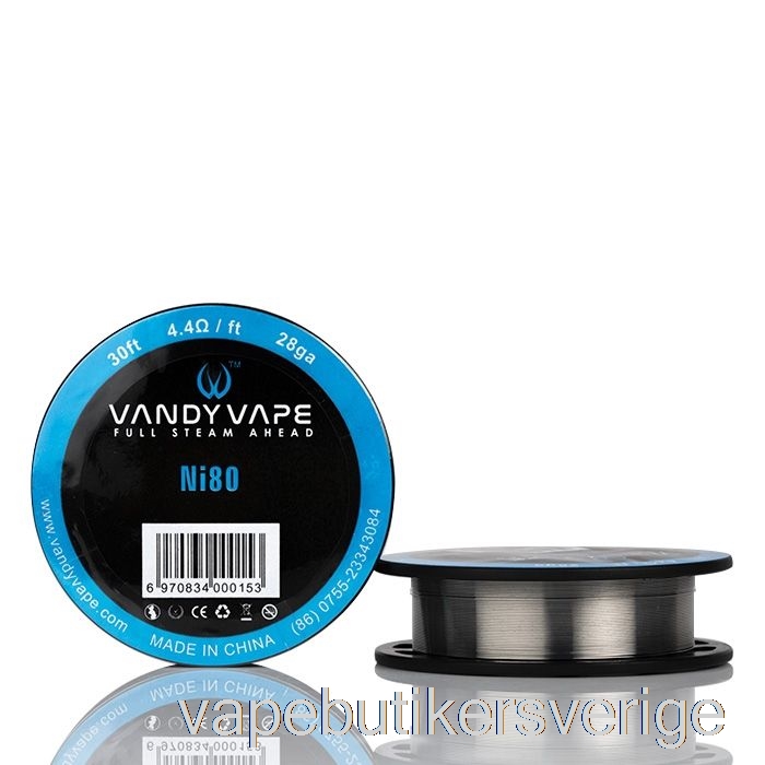 Vape Sverige Vandy Vape Specialtrådspolar Ni80 - 28ga - 30ft - 4,4ohm